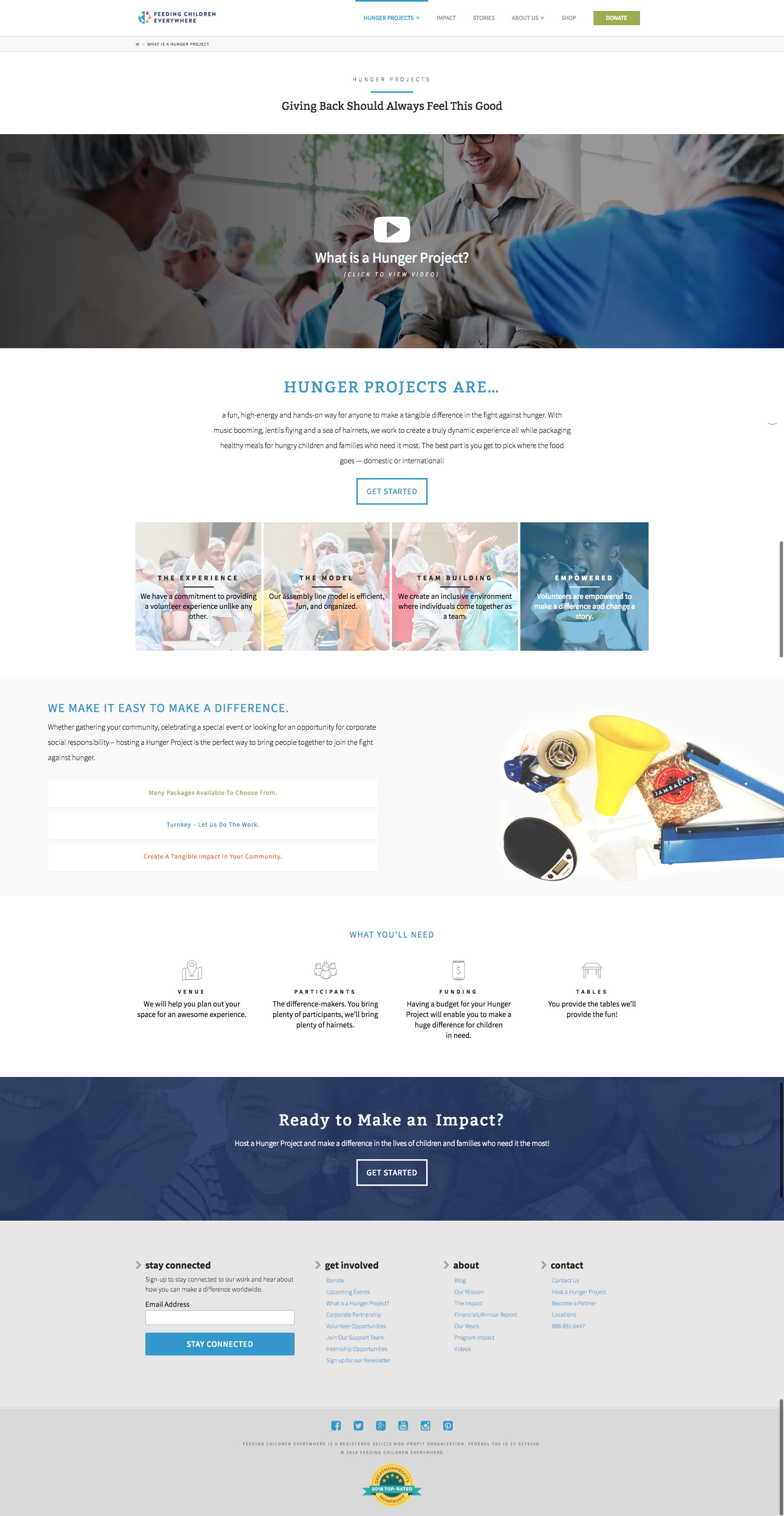 What is a Hunger Project Meal Packing Event Feeding Children Everywhere